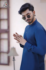Berry Blue Men's Kameez Shalwar RJ-KS601