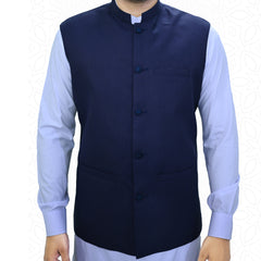 Men's Waistcoat Wash & Wear Fabric (RJ-W210)