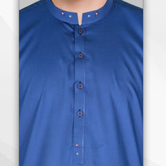 Indigo Blue Mens Kameez Shalwar RJ-KS580