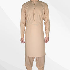 Warm Sand Mens Kameez Shalwar Embroidery RJ-KS575