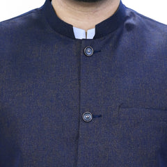 Men's Waistcoat Wash & Wear Fabric (RJ-W212)