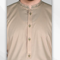 Warm Sand Mens Kameez Shalwar Embroidery RJ-KS575