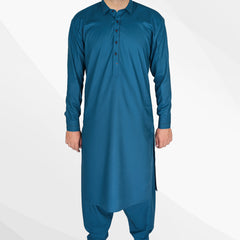 Sea Green Mens Kameez Shalwar RJ-KS576