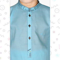 Light Sea Green Boy's Kurta Pajama RJ-KIDS212