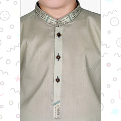 Sage Green Boy's Kurta Pajama RJ-KIDS213
