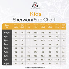 Kids Sherwani RJ-KIDS199