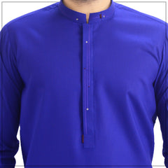 Royal blue Men's Kameez Shalwar RJ-KS482
