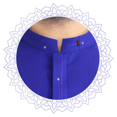 Royal blue Men's Kameez Shalwar RJ-KS482