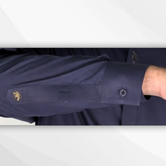 Shadow Navy Mens Kameez Shalwar Embroidery RJ-KS573