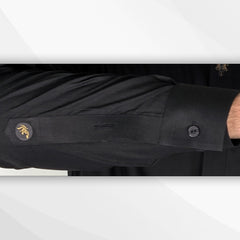 Phantom Black Mens Kameez Shalwar Embroidery RJ-KS574