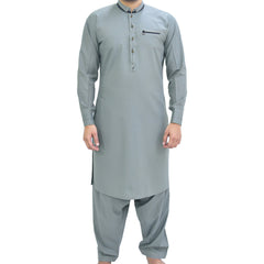 Light Green Mens Kameez Shalwar RJ-KS543