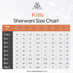 Kids Sherwani RJ-KIDS200