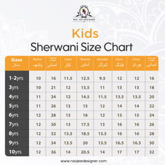 Kids Sherwani RJ-KIDS201