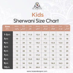 Kids Sherwani RJ-KIDS202