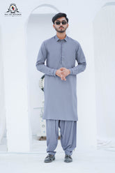 Classic Eastern Wear Men’s Premium Pista Green Kameez Shalwar - RJ-KS598
