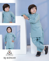 Sage Mist Kurta Shalwar for Boys | RJ-KIDS249