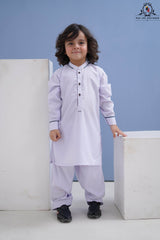 Neel White Kurta Shalwar for Boys | RJ-KIDS229