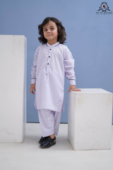 Neel White Kurta Shalwar for Boys | RJ-KIDS229