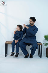 Imperial Purple Waistcoat Set for Boys | RJ-KIDS234