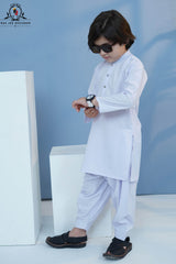 Icy Lilac Kurta Shalwar for Boys | RJ-KIDS247