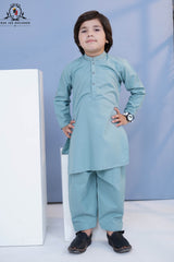 Sage Mist Kurta Shalwar for Boys | RJ-KIDS249