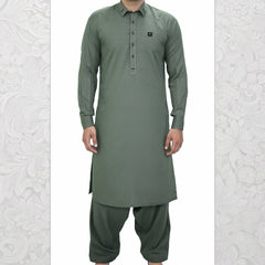 Men's Kameez Shalwar Wash & Wear Fabric RJ-KS533