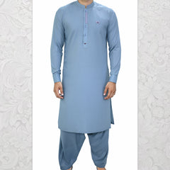Men's Kameez Shalwar Wash & Wear Fabric RJ-KS536