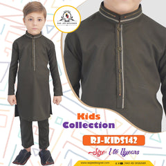 Boy's Kurta Pajama RJ - KIDS142 - Rao Jee Designer