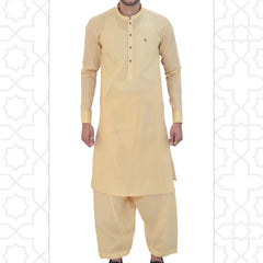 Golden Kareem Cotton Men's Kameez Shalwar RJ - KS505 - Rao Jee Designer