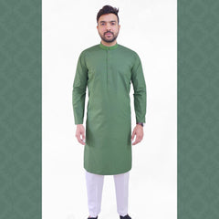 Green Men's Kurta Pajama RJ - K181 - Rao Jee Designer