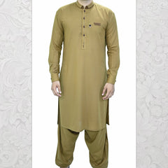 Men's Kameez Shalwar Wash & Wear Fabric RJ - KS530 - Rao Jee Designer