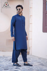Berry Blue Men's Kameez Shalwar RJ-KS601
