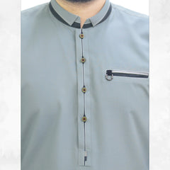 Light Green Mens Kameez Shalwar RJ-KS543