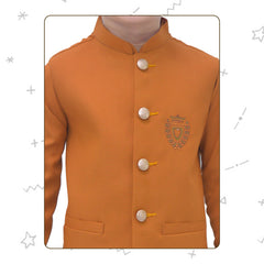Orange Boys Kurta Pajama with Waistcoat RJ-KIDS165