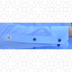 Sky Blue Cotton Men's Kameez Shalwar RJ-KS510