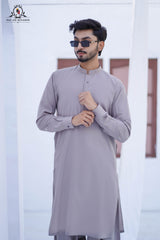 Light Taupe Mens Kameez Shalwar RJ-KS594