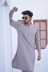 Light Taupe Mens Kameez Shalwar RJ-KS594