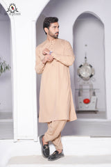 Classic Mustard Mens Kameez Shalwar RJ-KS600