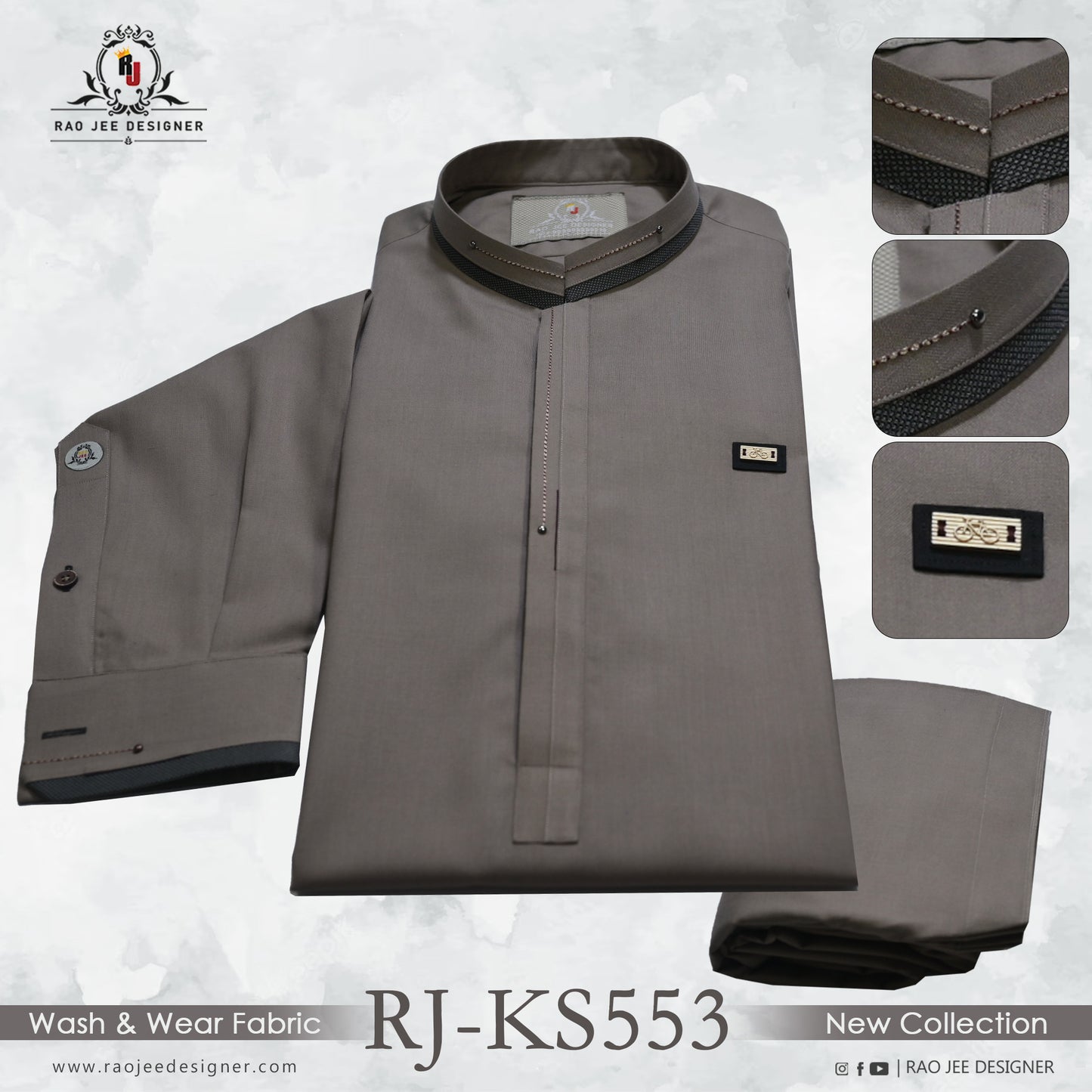 Mens Kameez Shalwar RJ-KS553