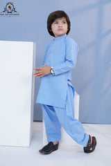 Sky Blue Kurta Shalwar for Boys | RJ-KIDS248