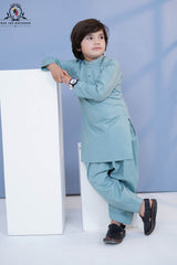 Sage Mist Kurta Shalwar for Boys | RJ-KIDS249