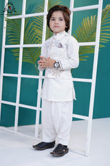 Snowy Grace Waistcoat Set for Boys | RJ-KIDS250