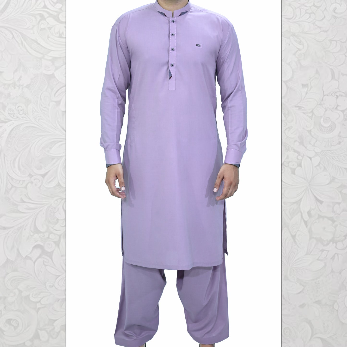 Men's Kameez Shalwar Wash & Wear Fabric RJ-KS535