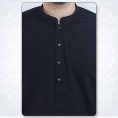 Black Kameez Shalwar wash & wear RJ - KS453 - Rao Jee Designer