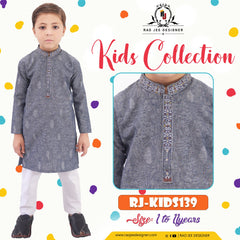 Boy's Kurta Pajama RJ - KIDS139 - Rao Jee Designer