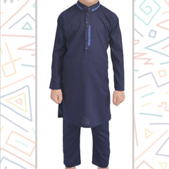 Boy's Kurta Pajama RJ - KIDS146 - Rao Jee Designer