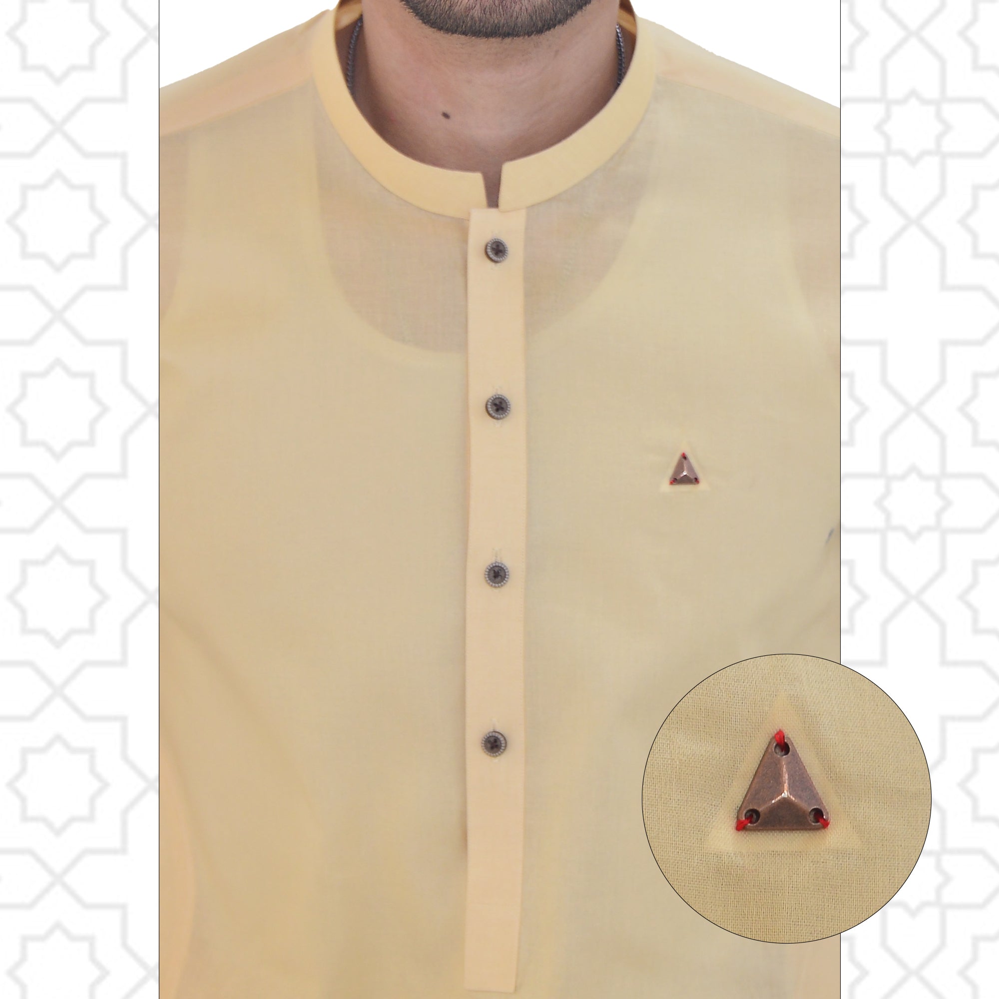 Golden Kareem Cotton Men's Kameez Shalwar RJ - KS505 - Rao Jee Designer