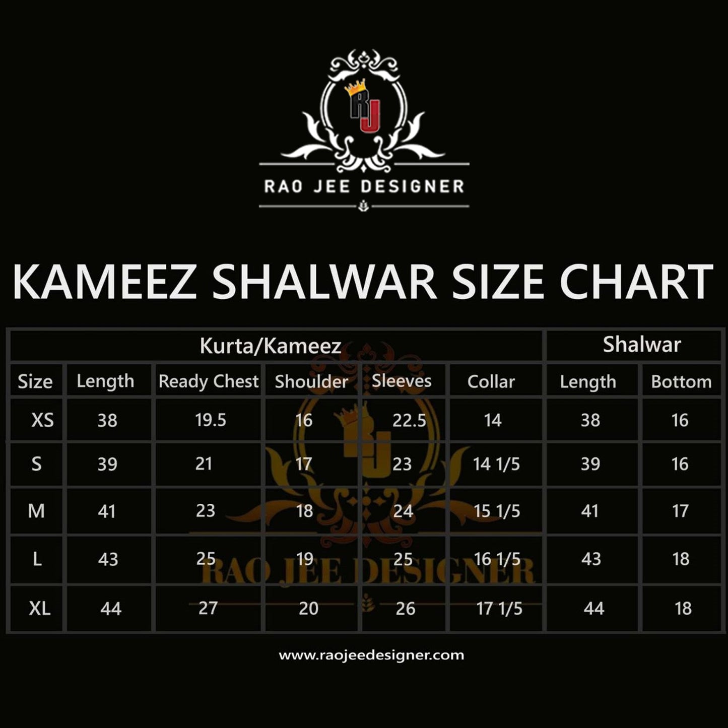 Men's Kameez Shalwar Wash & Wear Fabric RJ - KS530 - Rao Jee Designer