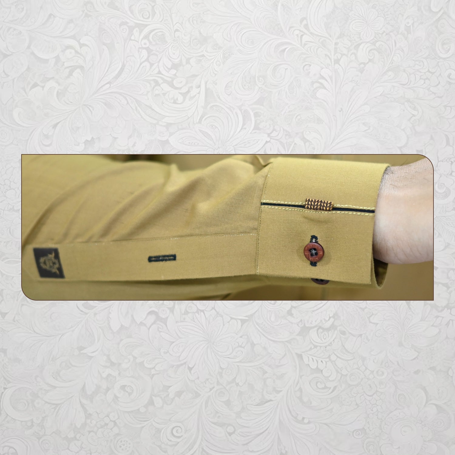 Men's Kameez Shalwar Wash & Wear Fabric RJ - KS530 - Rao Jee Designer