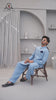 Men’s Premium Wash & Wear Kameez Shalwar – Sky Blue Traditional Wear - (RJ-KSW145)